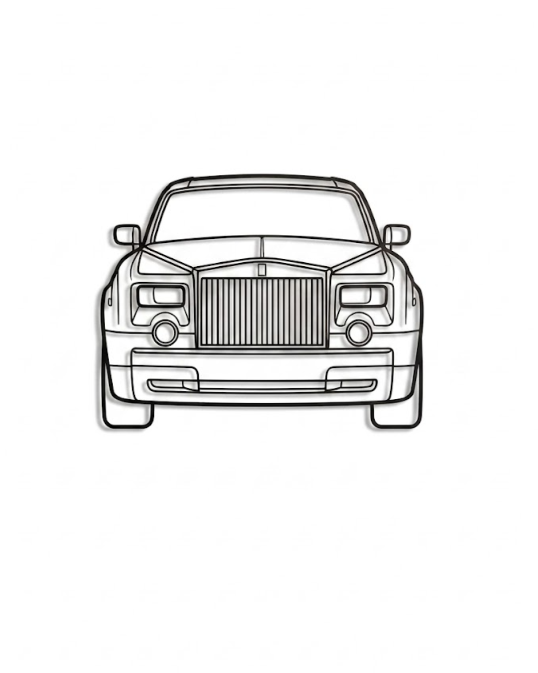 Rolls-Royce 2010 → Ghost 1st Gen FRONT VIEW