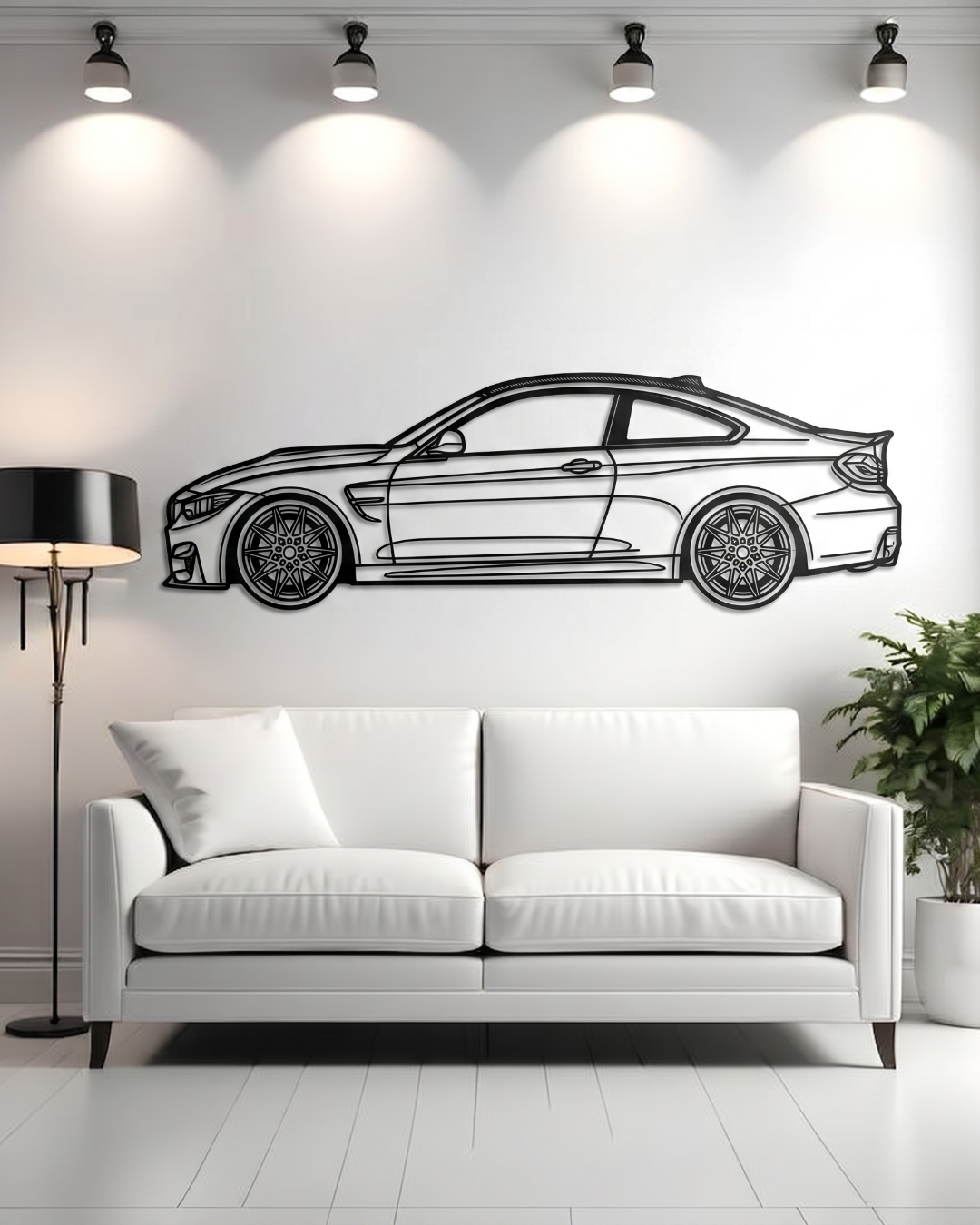 BMW F82 SIDE VIEW