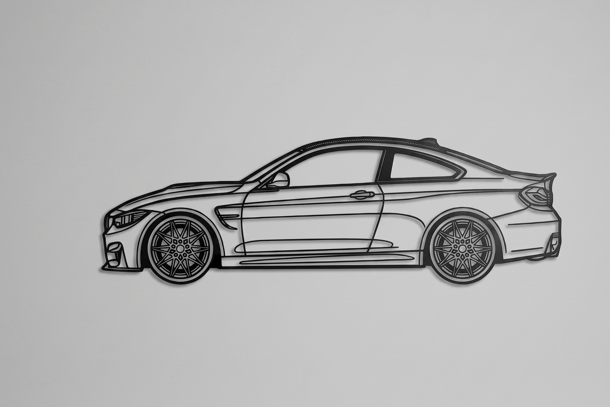 BMW F82 SIDE VIEW
