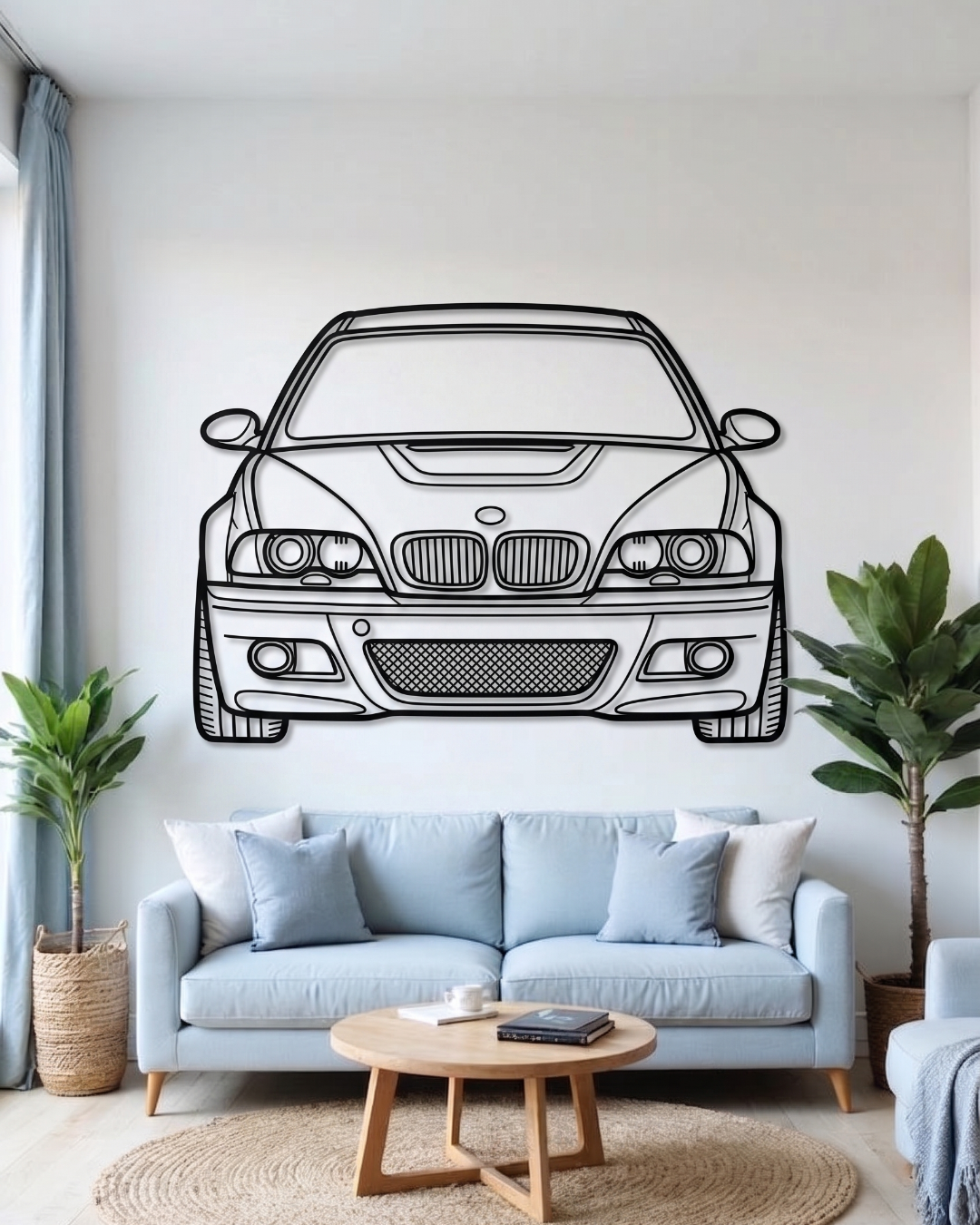 BMW M3 E46 FRONT VIEW