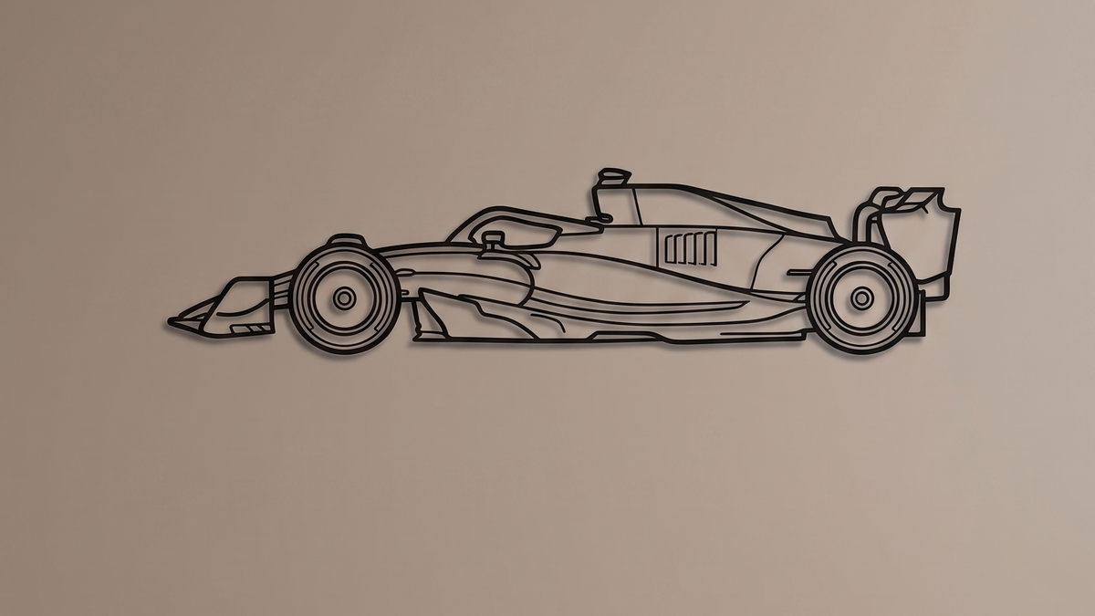 F1 Mercedes MODEL  W14 → 2023 SIDW VIEW