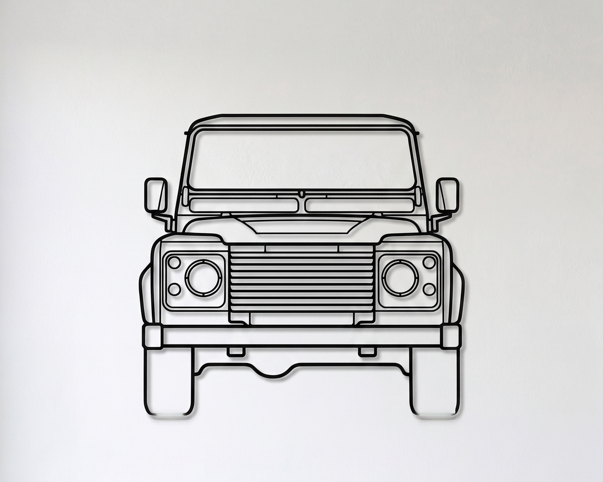 Land Rover Defender Ninety/One Ten FRONT VIEW