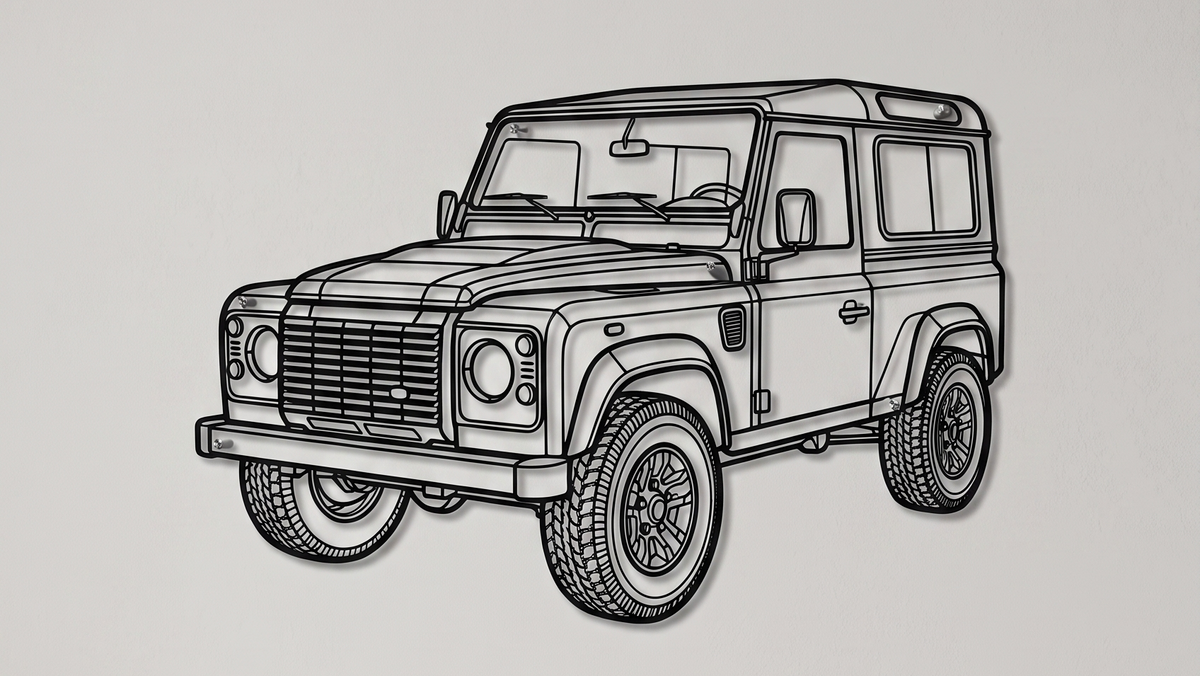 Land Rover Defender Ninety/One Ten 3/4 VIEW