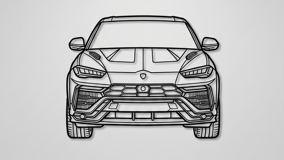 Lamborghini Urus Performante FRONT VIEW