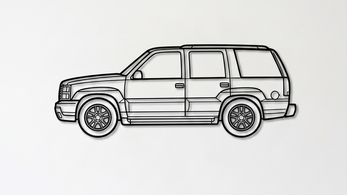 Cadillac Escalade GMT400 SIDE VIEW