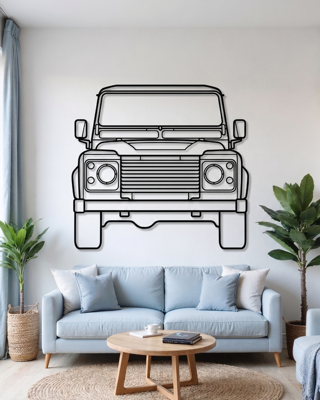 Land Rover Defender Ninety/One Ten FRONT VIEW