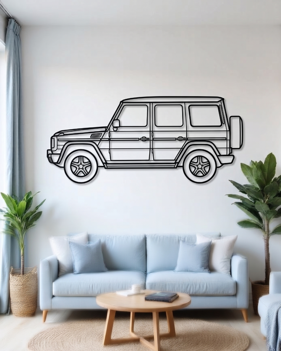 Mercedes-Benz G-Class W460 SIDE VIEW