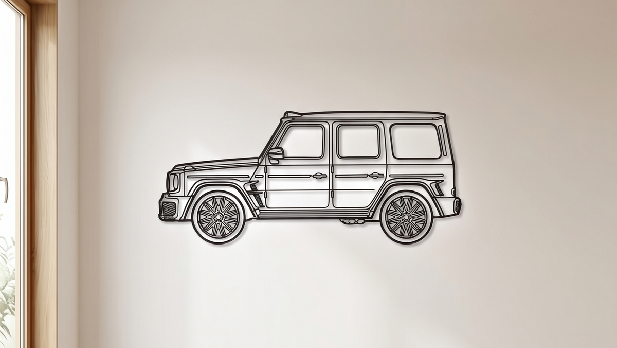 Mercedes-Benz G-Class W465  SIDE VIEW