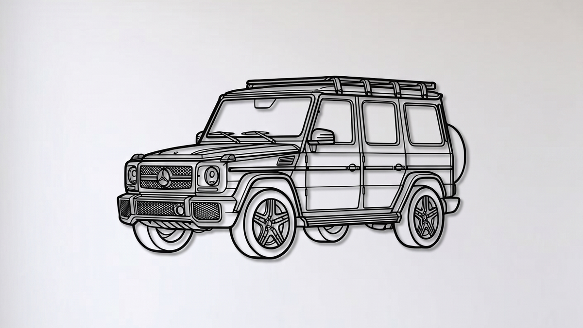 Mercedes-Benz G-Class W463 3/4 VIEW