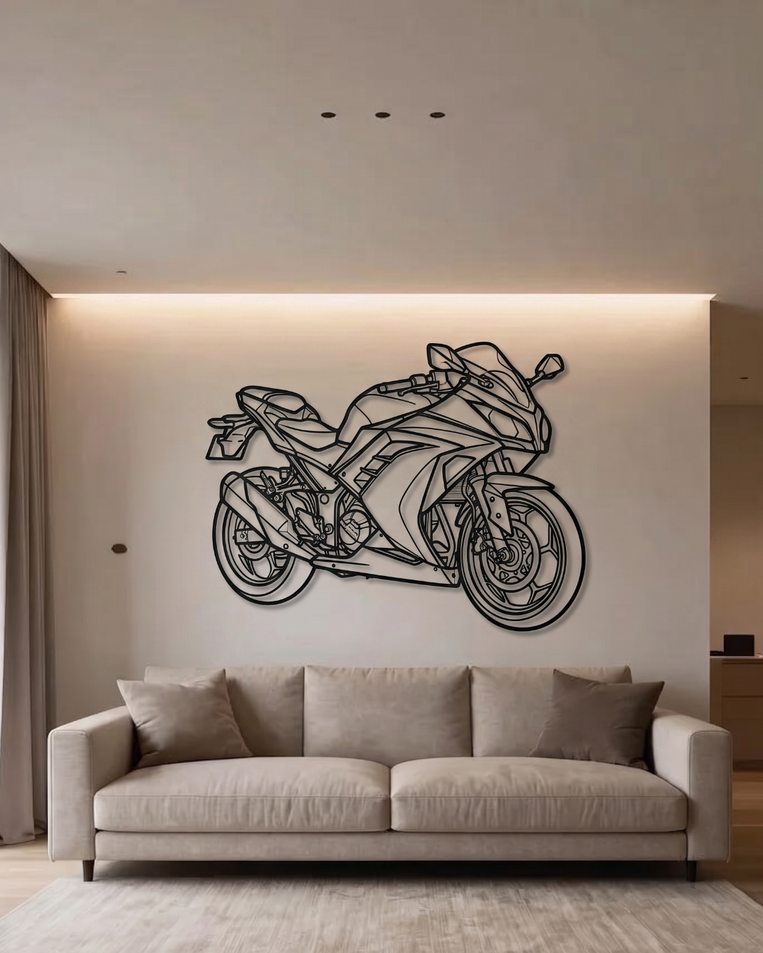 Ninja 300 3/4 VIEW