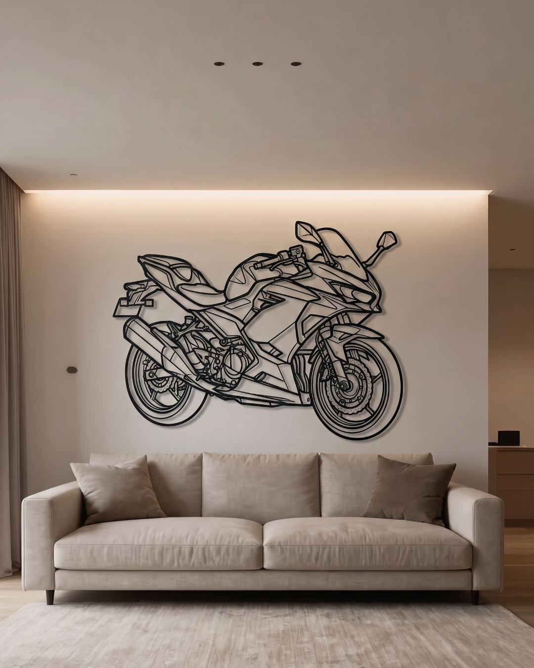 Ninja 400 3/4 VIEW