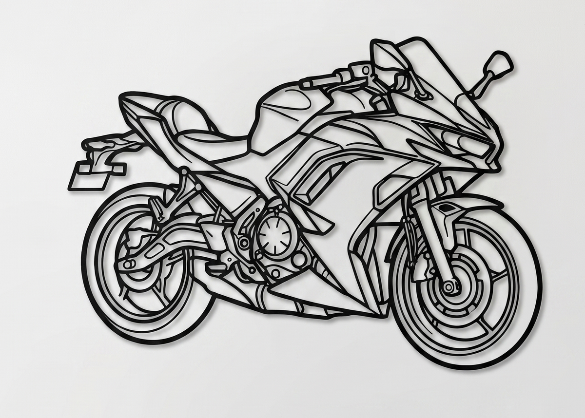 Ninja 650 3/4 VIEW