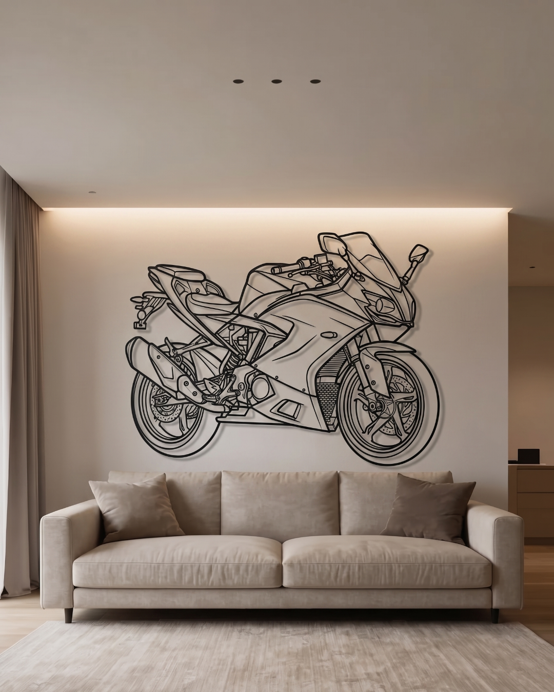 TVS Apache RR 310  3/4 VIEW