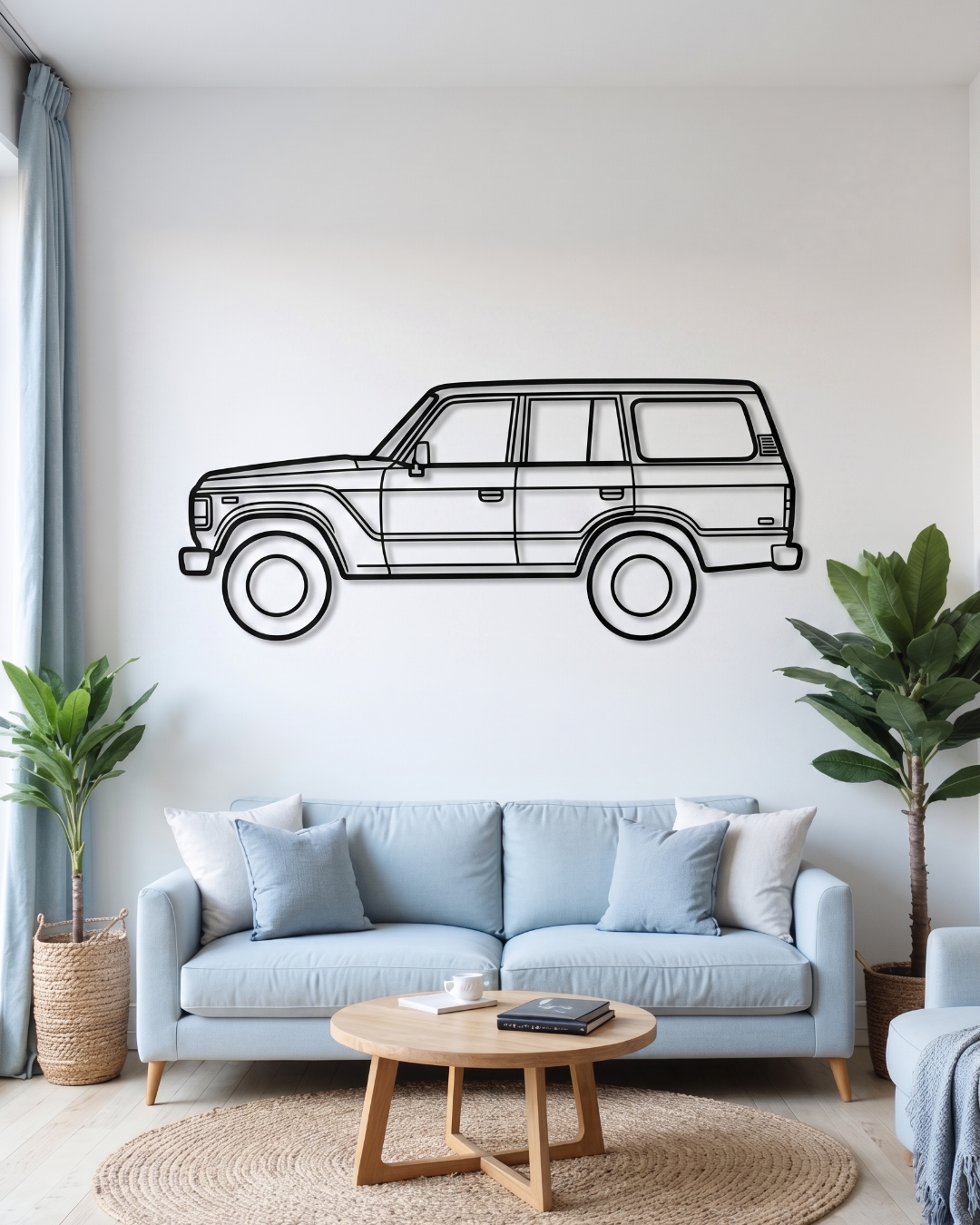 Toyota Land Cruiser J60 SIDE VIEW