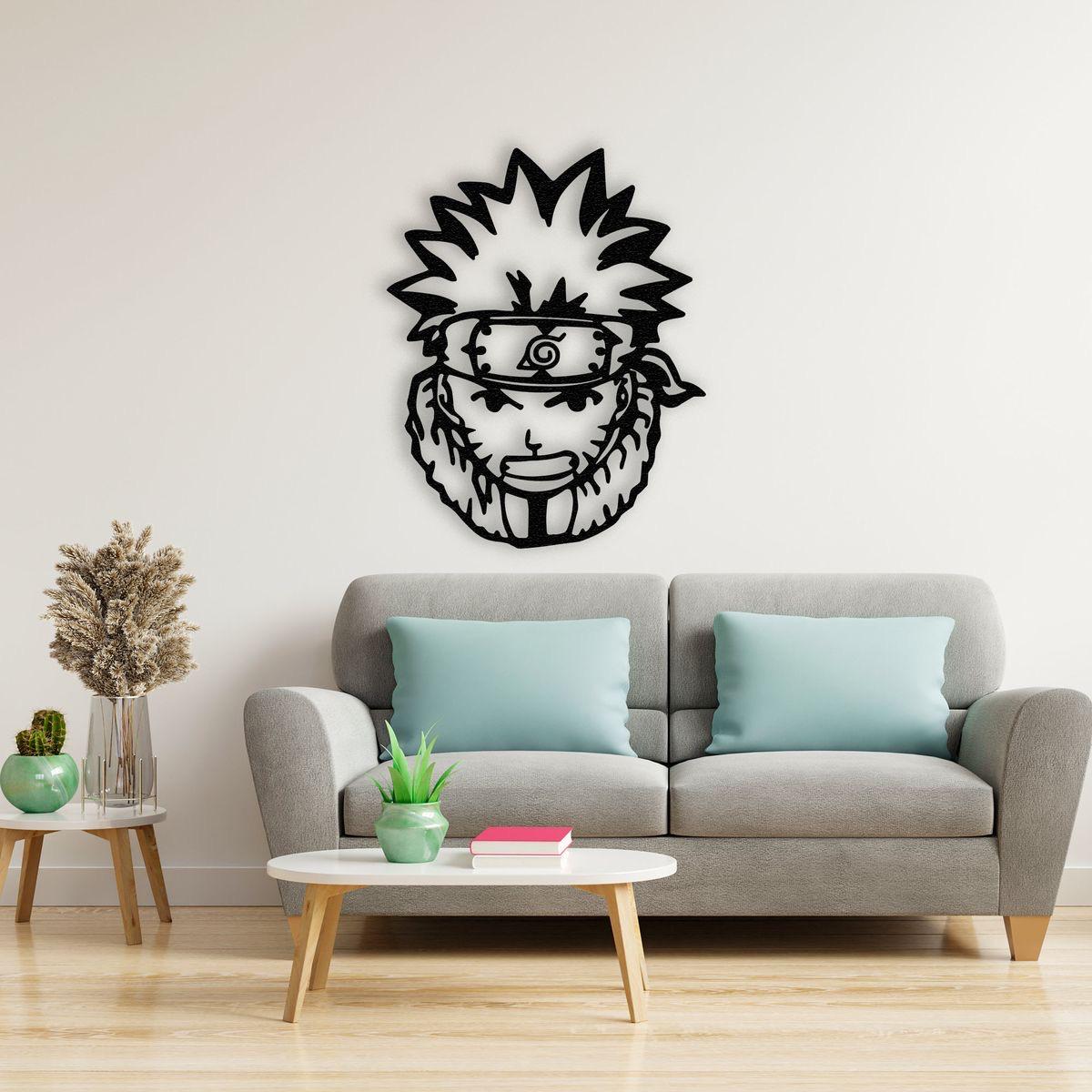 Naruto Sage Rage Metal Wall Art